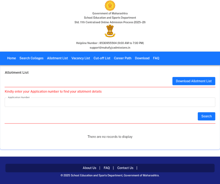 MAHAFYJC admissions 2025