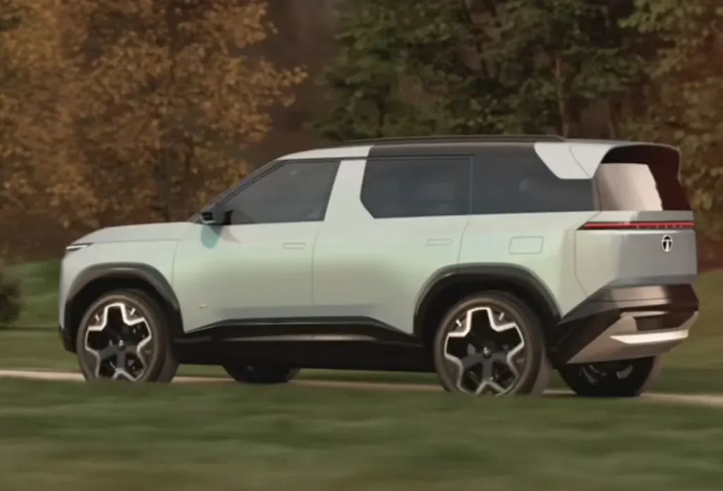 Tata Sierra EV 2025 – Iconic कार की वापसी Electric Avatar में