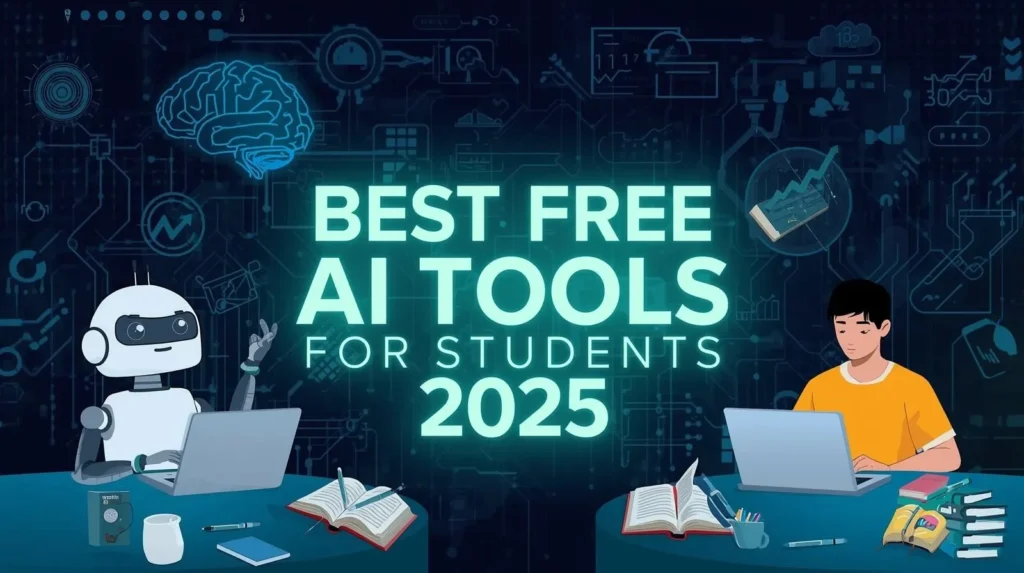 2025 में Students के लिए Best Free AI Tools – पढ़ाई आसान, स्मार्ट और मज़ेदार